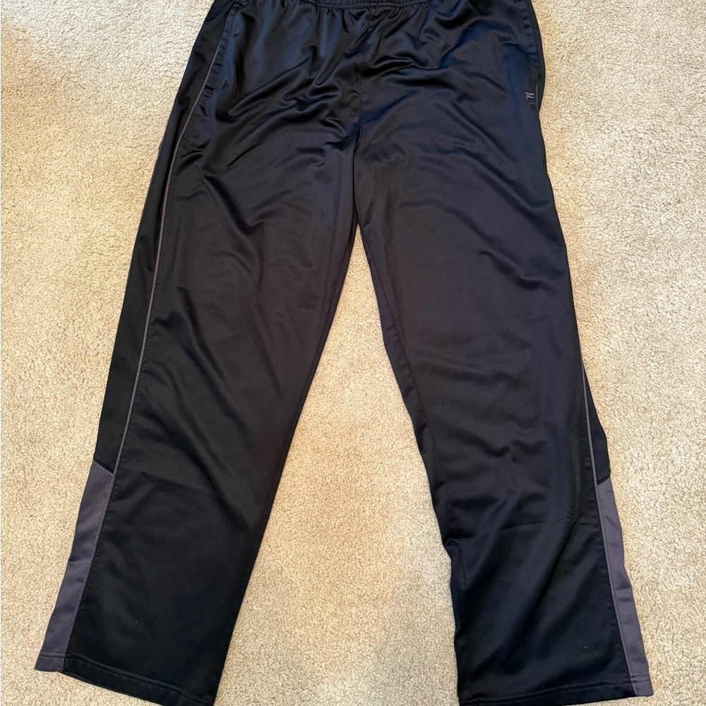 Fila Black Sweatpants for Casual Comfort